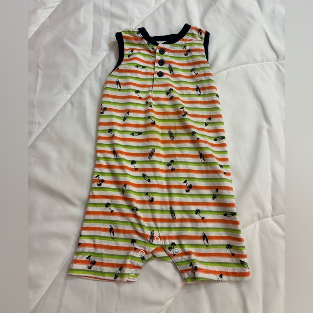 Lee Multicolor Striped Baby shorts Outfit 18 months
